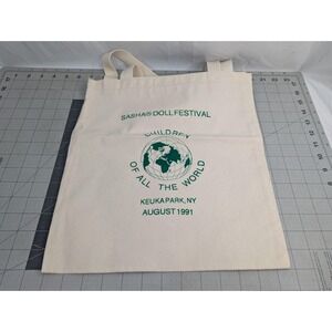 Sasha Doll Festival Cloth Bag Tote 1991